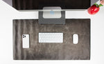 Leather Desk Mat: Water-Repellent Office Pad (Vero)