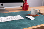 Leather Desk Mat: Water-Repellent Office Pad (Vero)