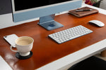 Leather Desk Mat: Water-Repellent Office Pad (Vero)