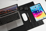 Leather Desk Mat: Water-Repellent Office Pad (Vero)