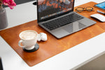Leather Desk Mat: Water-Repellent Office Pad (Vero)