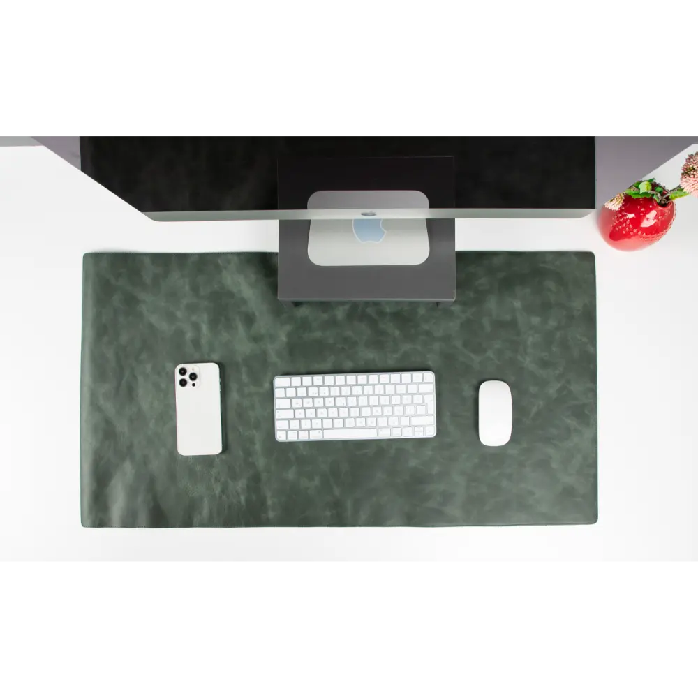 Leather Desk Mat: Water-Repellent Office Pad (Vero)