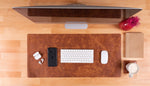 Leather Desk Mat: Water-Repellent Office Pad (Vero)