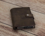 Minimalist Leather Smart Wallet – RFID Blocking Card Holder (Venus)