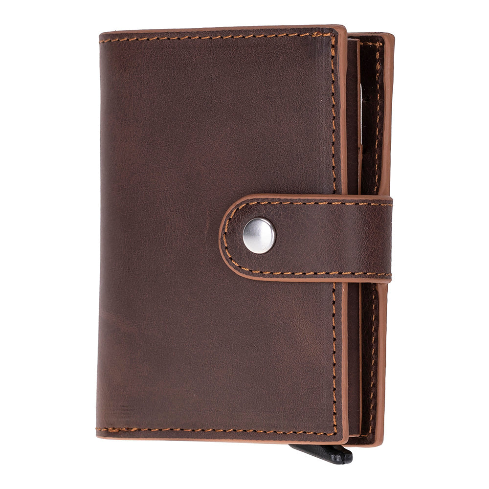 Minimalist Leather Smart Wallet – RFID Blocking Card Holder (Venus)