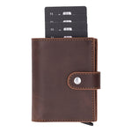Minimalist Leather Smart Wallet – RFID Blocking Card Holder (Venus)