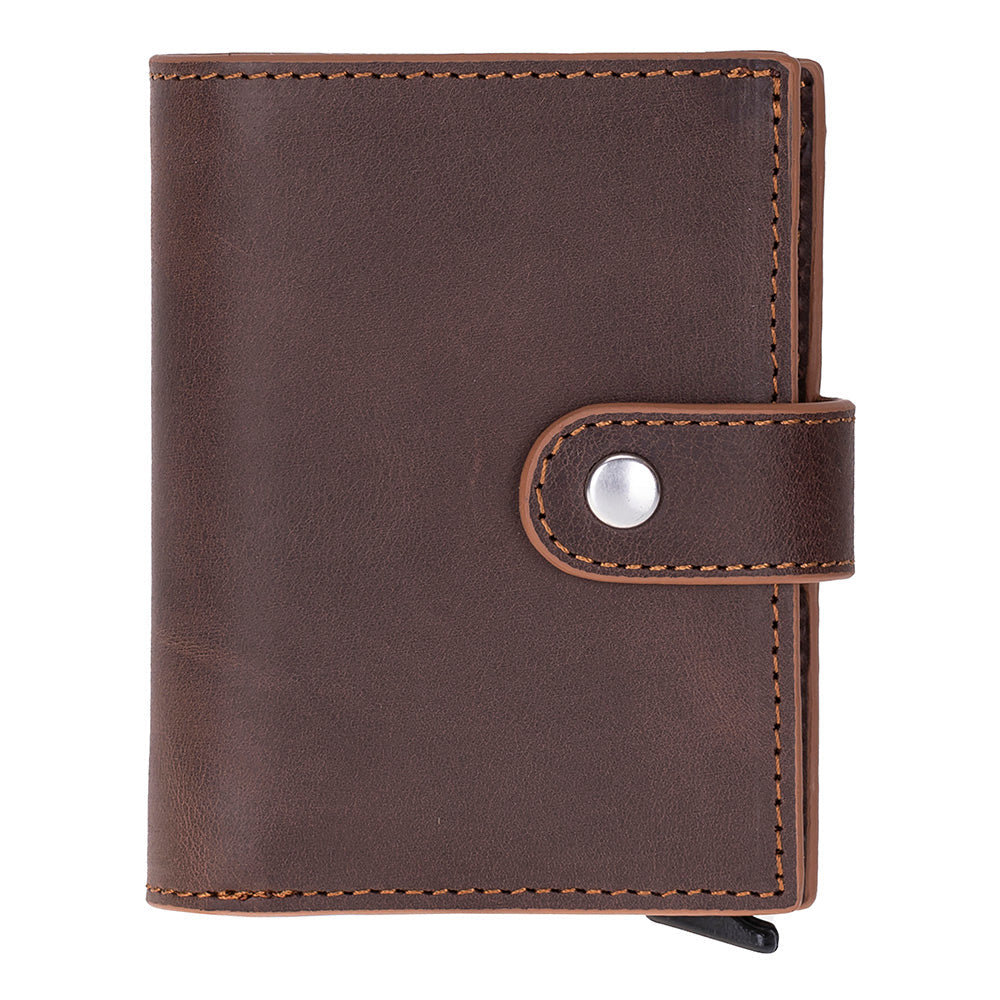 Minimalist Leather Smart Wallet – RFID Blocking Card Holder (Venus)