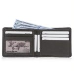Leather Wallet – Genuine Leather Bifold Wallet with Card Slots (Torin)