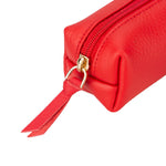 Leather Pencil Case – Genuine Leather Multipurpose Pouch for Office, Tools & Cosmetics (Lilia)