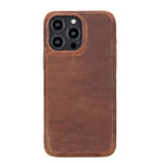 Apple iPhone 14 Series Leather Back Cover ROCK