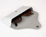 Leather Glasses Case Stylish Eyewear Protection (Optura)