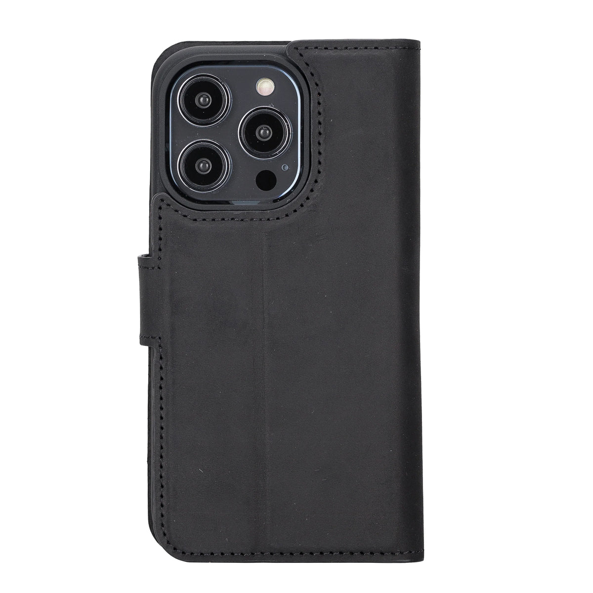 Liluri iPhone 14 Pro Detachable Leather Wallet Case