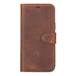Liluri iPhone 14 Plus Detachable Leather Wallet Case