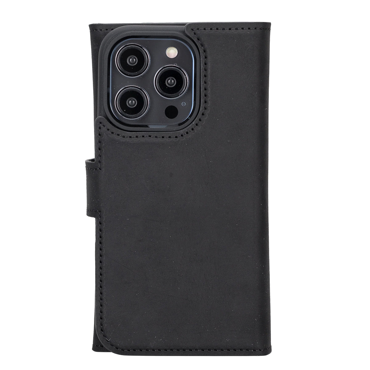 Santa iPhone 14 Pro Leather Detachable Wallet Case