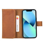 Santa iPhone 14 Pro Leather Detachable Wallet Case