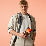 Slim Leather Case for Samsung Galaxy Z Flip 7 (Lune)