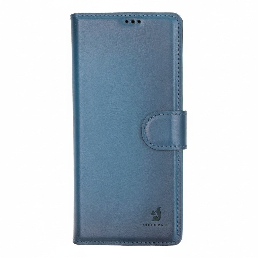 Handcrafted Leather Wallet Case for Samsung Galaxy Z Fold 6 – RFID Blocking (Zephyr)