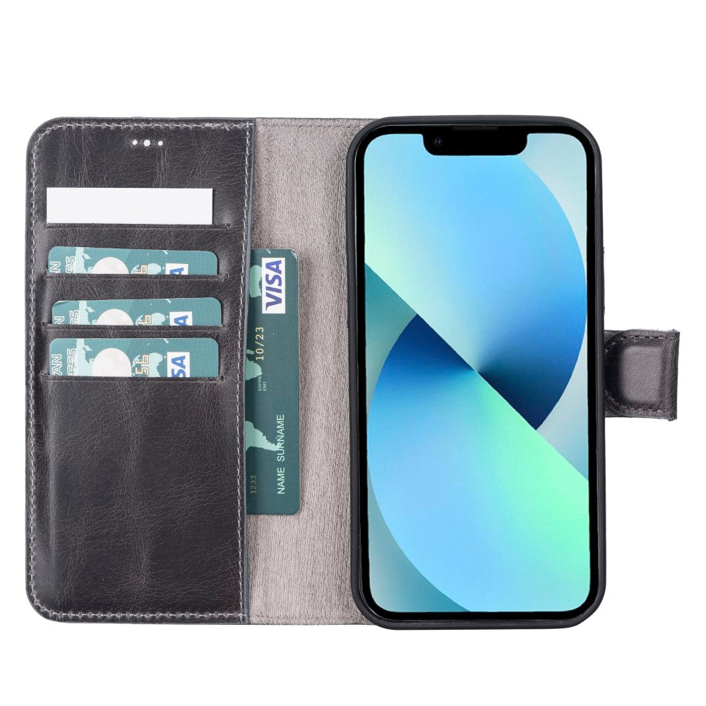 Apple iPhone 12 Series Leather Wallet Case