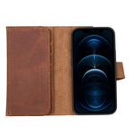 Apple iPhone 13 Series Leather Wallet Case Santa