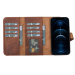 Apple iPhone 13 Series Leather Wallet Case Santa