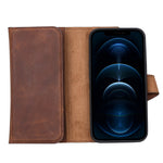 Apple iPhone 13 Series Leather Wallet Case Santa