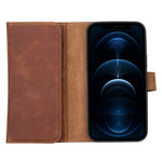 Apple iPhone 13 Series Leather Wallet Case Santa
