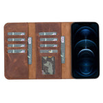 Apple iPhone 13 Series Leather Wallet Case Santa