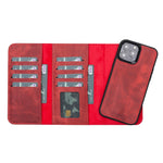 Apple iPhone 13 Series Leather Wallet Case Santa