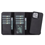 Apple iPhone 13 Series Leather Wallet Case Santa