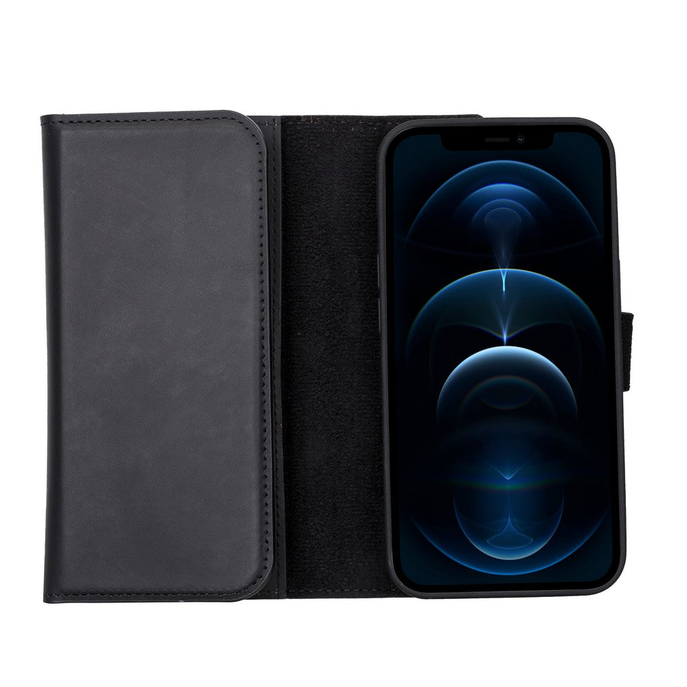 Apple iPhone 13 Series Leather Wallet Case Santa