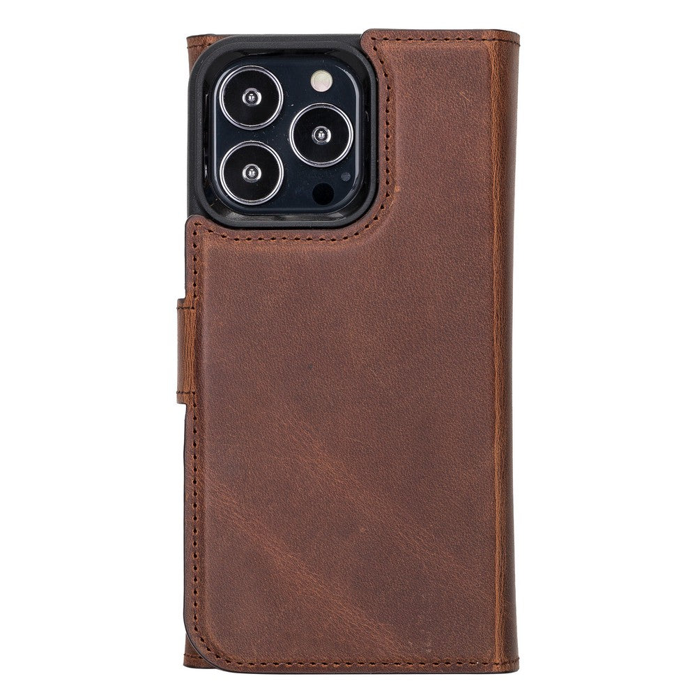 Apple iPhone 13 Series Leather Wallet Case Santa
