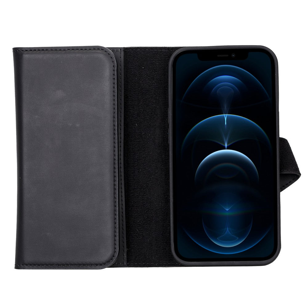 Apple iPhone 13 Series Leather Wallet Case Santa