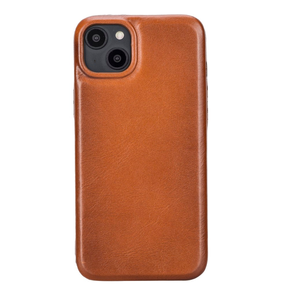 Apple iPhone 14 Series Leather Back Cover ROCK