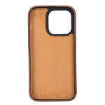 Apple iPhone 14 Series Leather Back Cover ROCK