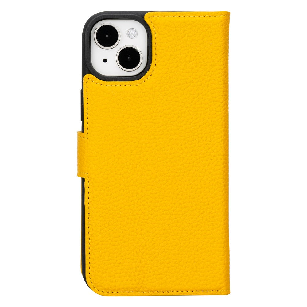 Apple iPhone 15 Series Leather Wallet Case MWWN