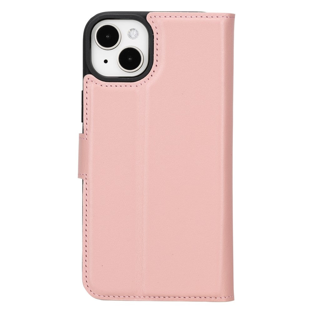 Apple iPhone 15 Series Leather Wallet Case MWWN
