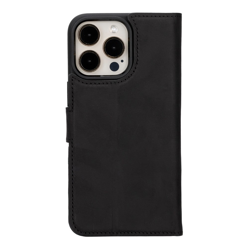 Apple iPhone 15 Series Leather Wallet Case Liluri