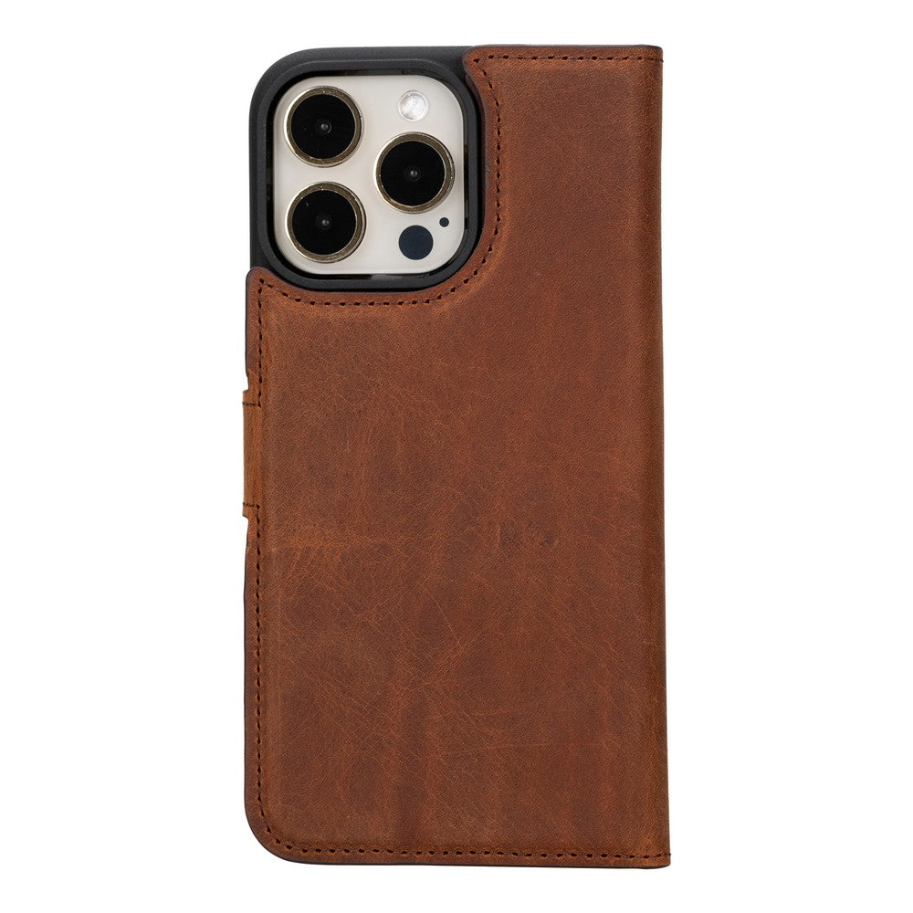 Apple iPhone 15 Series Leather Wallet Case Liluri