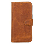 Apple iPhone 15 Series Leather Wallet Case MWWN