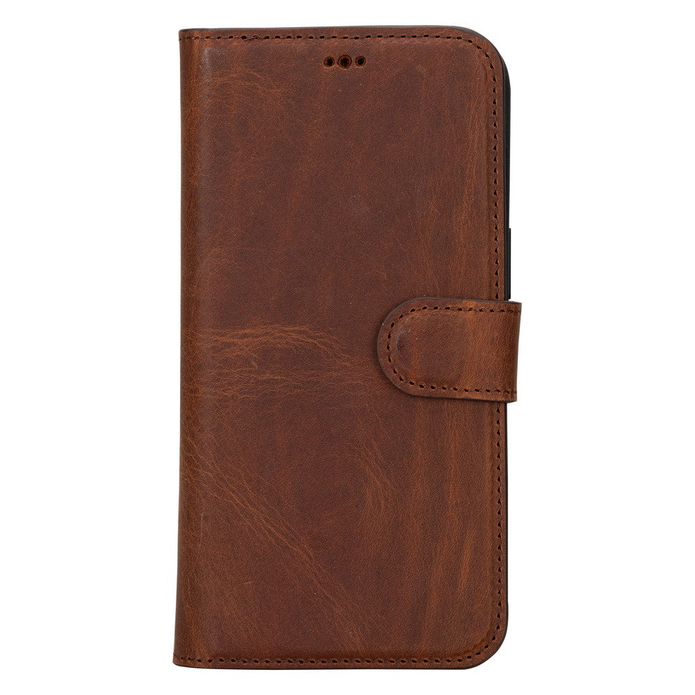 Apple iPhone 15 Series Leather Wallet Case MWWN