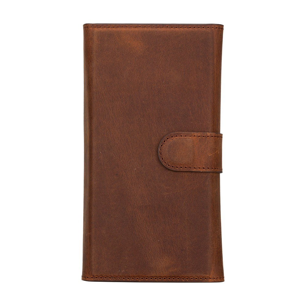 Apple iPhone 15 Series Leather Wallet Case Santa