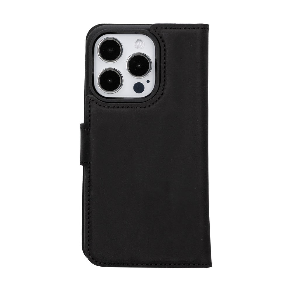 Apple iPhone 15 Series Leather Wallet Case Liluri