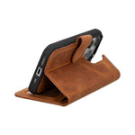 Apple iPhone 15 Series Leather Wallet Case MWWN