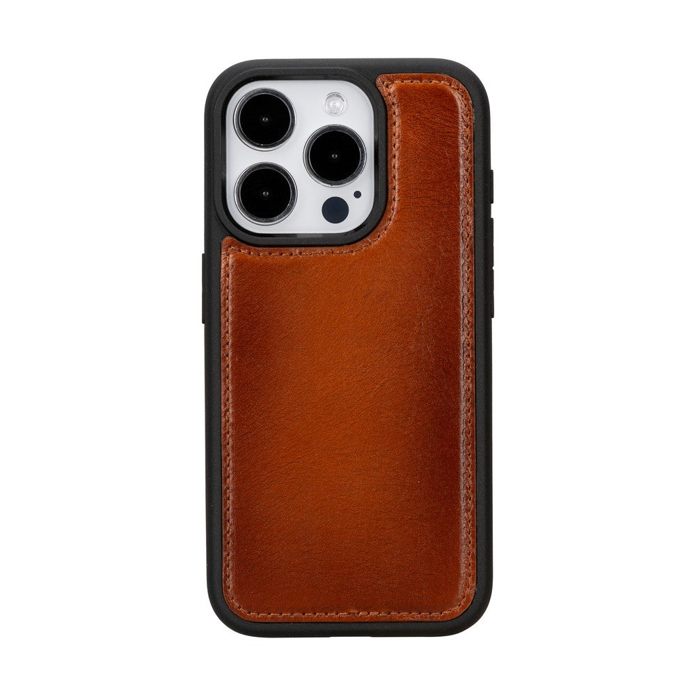 Apple iPhone 15 Series Leather Wallet Case MWWN