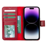 Apple iPhone 15 Series Leather Wallet Case MWWN