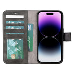 Apple iPhone 15 Series Leather Wallet Case MWWN