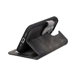 Apple iPhone 15 Series Leather Wallet Case MWWN