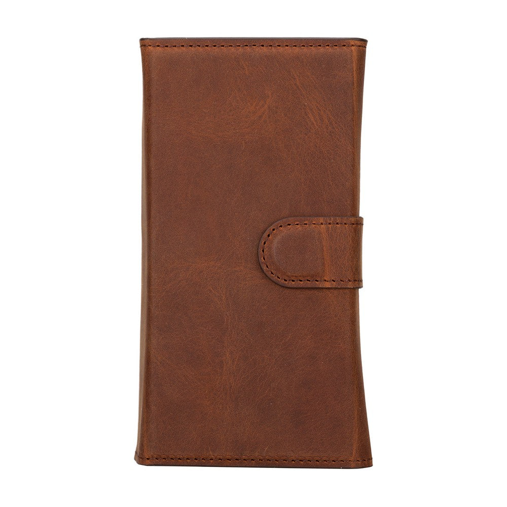 Apple iPhone 15 Series Leather Wallet Case Santa