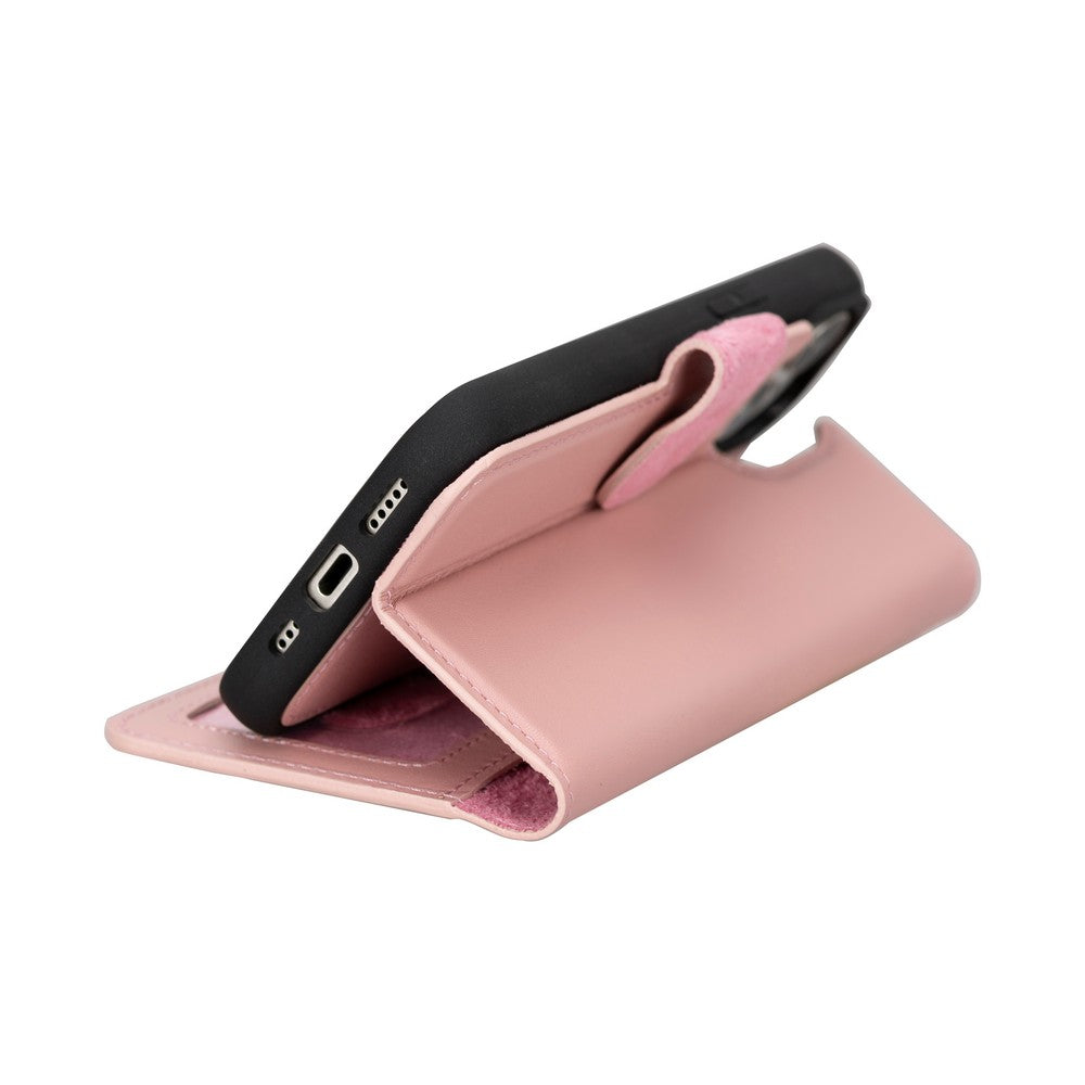 Apple iPhone 15 Series Leather Wallet Case MWWN