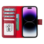 Apple iPhone 15 Series Leather Wallet Case MWWN